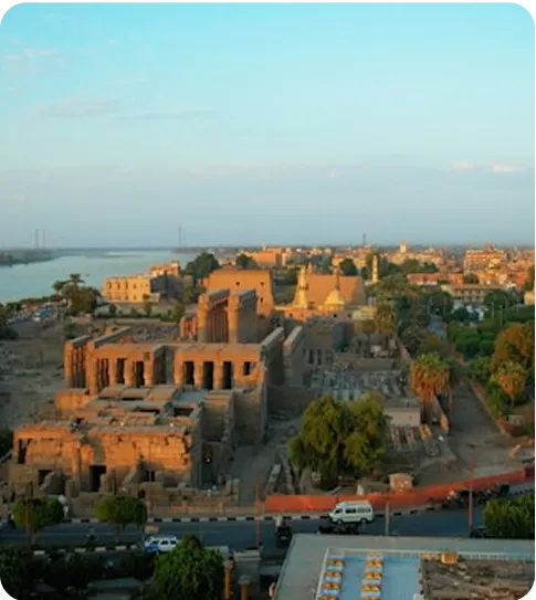 A map of Egypt highlighting investment zones